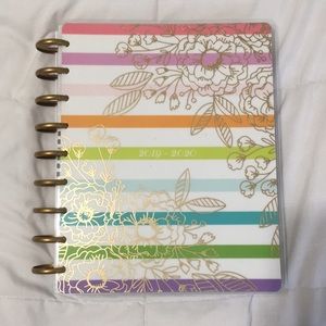 Rainbow and Gold Happy Planner
